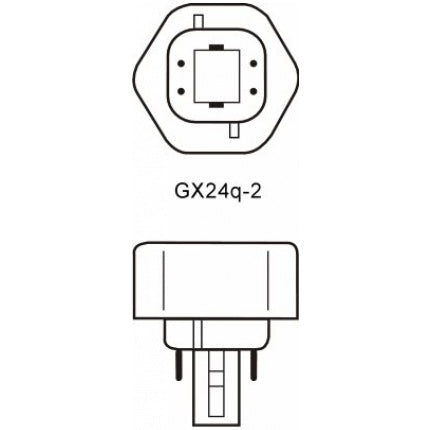 LED KOMPAKTLYSRÖR GX24q