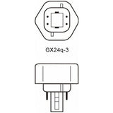 LED KOMPAKTLYSRÖR GX24q